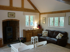 Wren cottage sitting area